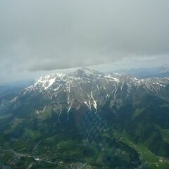 Flugwegposition um 10:44:51: Aufgenommen in der Nähe von Gemeinde Leogang, 5771 Leogang, Österreich in 2419 Meter